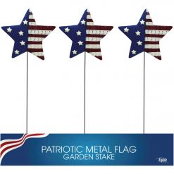 Discount ⭐ Alpine 24 In. Metal American Flag Garden Stake Lawn Ornament 🤩 -Alpine Online Shop ItemImage 705754 q5wr27 dd0gqw e3vo13
