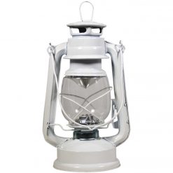 Buy 💯 Alpine 5 In. W. X 9 In. H. X 6 In. L. White Cool White LED Hurricane Patio Lantern 👏
