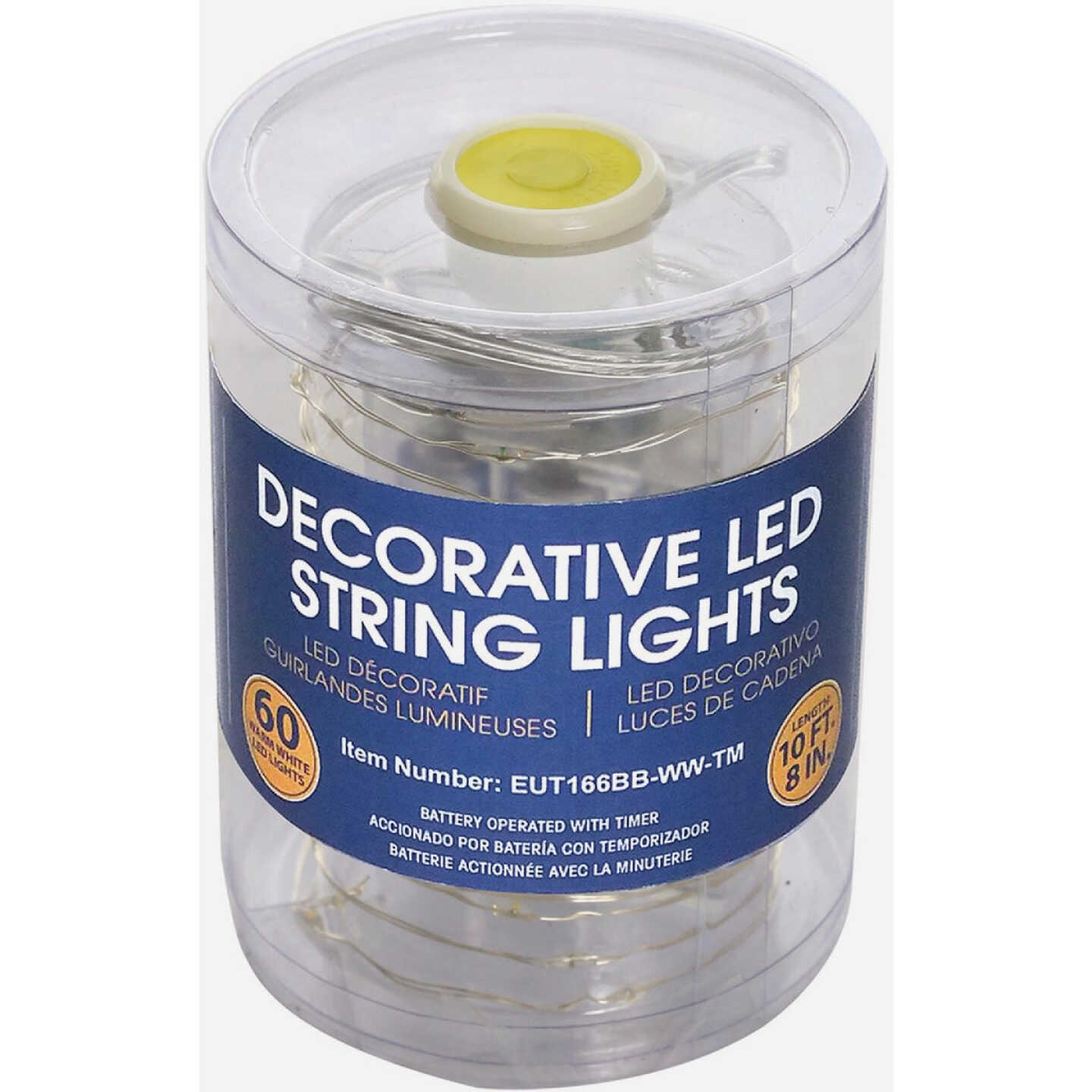 Wholesale π Alpine 10-1/2 Ft. 60-Light Warm White LED Battery Operated Copper String Light Set β 3 Wholesale π Alpine 10-1/2 Ft. 60-Light Warm White LED Battery Operated Copper String Light Set β