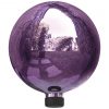 Flash Sale 🎁 Alpine 10 In. Dia. Electric Purple Glass Gazing Globe 🔔 -Alpine Online Shop ItemImage 813810 mzjkrknhkqhgk7jkt6xnnzc7