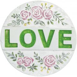 New 🛒 Alpine 10 In. Cement Inspirational Stepping Stone 🥰 -Alpine Online Shop ItemImage 820498 59g46bcvn9c57mn7rt4r2k4x