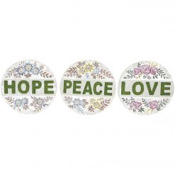 New 🛒 Alpine 10 In. Cement Inspirational Stepping Stone 🥰