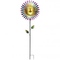 Brand new ⭐ Alpine 47 In. H. Triple Metal Daisy Wind Spinner Garden Stake 🥰 -Alpine Online Shop ItemImage 832159 2v8n5t77cb8qtk2w87j68b3b