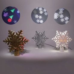 Promo 💯 Alpine LED Glitter Snowflake Projector 🎅 Christmas Tree Topper 🔔 -Alpine Online Shop ItemImage 833058 wrr766mqhrhmgwk836wc7n63