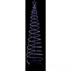 Brand new 🔔 Alpine 59 In. LED Multi-Color Multi-Function Spiral ❄ Christmas Tree Lighted Decoration 🧨 -Alpine Online Shop ItemImage 833384 59bmc7rcvhvmt59pqksvpt