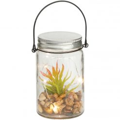 Coupon 🎉 Alpine 3 In. W. X 6 In. H. X 4 In. L. Warm White LED Hanging Succulent Jar Patio Lantern 👏 -Alpine Online Shop ItemImage 836948 653wh4bkqzmwggk59v7x5wfv