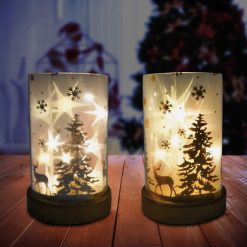Best Sale 🛒 Alpine 4 In. W. X 7 In. H. X 4 In. L. Silver Or Gold Lantern With LED String Lights Holiday Decoration 🥰 -Alpine Online Shop ItemImage 844580 88spt9gf5s69mtjp58qkckn8