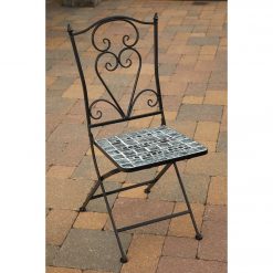 Best deal ✔️ Alpine 3-Piece Marbled Glass Mosaic Bistro Set ❤️ -Alpine Online Shop ItemImage 847641 fhmkcwcncjq8q3w3qb8nc