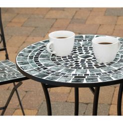 Best deal ✔️ Alpine 3-Piece Marbled Glass Mosaic Bistro Set ❤️ -Alpine Online Shop ItemImage 847641 qp69crpnvrckqcvkqwjbb