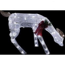 Cheap 🎁 Alpine 28 In. Cool White LED White Mesh Grazing Deer Lighted Decoration 🎉 -Alpine Online Shop ItemImage 852639 69q3nqnp74n98bk62cvhbjp