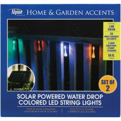 Cheap π Alpine 12 Ft. 20 Multi-Color LED Waterdrop Solar Outdoor Patio String Lights (2-Pack) π 12 Cheap π Alpine 12 Ft. 20 Multi-Color LED Waterdrop Solar Outdoor Patio String Lights (2-Pack) π -Alpine Online Shop ItemImage 855833 54bh8tjqxmmmjm6chj6t7q