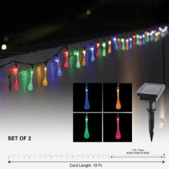 Cheap π Alpine 12 Ft. 20 Multi-Color LED Waterdrop Solar Outdoor Patio String Lights (2-Pack) π 11 Cheap π Alpine 12 Ft. 20 Multi-Color LED Waterdrop Solar Outdoor Patio String Lights (2-Pack) π -Alpine Online Shop ItemImage 855833 c948p3m4mmsxf4rnjcnkgknr
