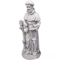 Best Sale ✨ Alpine 31 In. H. Fiberstone St. Francis Statue 🤩