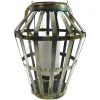 New 💯 Alpine 7 In. W. X 19 In. H. X 7 In. L. Gray Iron Flickering LED Solar Patio Lantern 😉 -Alpine Online Shop ItemImage 858226 9jbgwf7wvw53vt8x3cn3pmw