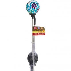 Coupon 🌟 Alpine Mosaic Glass Daisy 32 In. H. Solar Stake Light ❤️ -Alpine Online Shop ItemImage 862029 7k9h5x8fcgvxk8hnk955kjwf