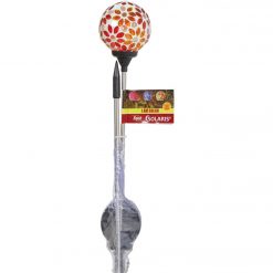 Coupon 🌟 Alpine Mosaic Glass Daisy 32 In. H. Solar Stake Light ❤️ -Alpine Online Shop ItemImage 862029 jr77g5bh8kw3j4pfrnw9vk6