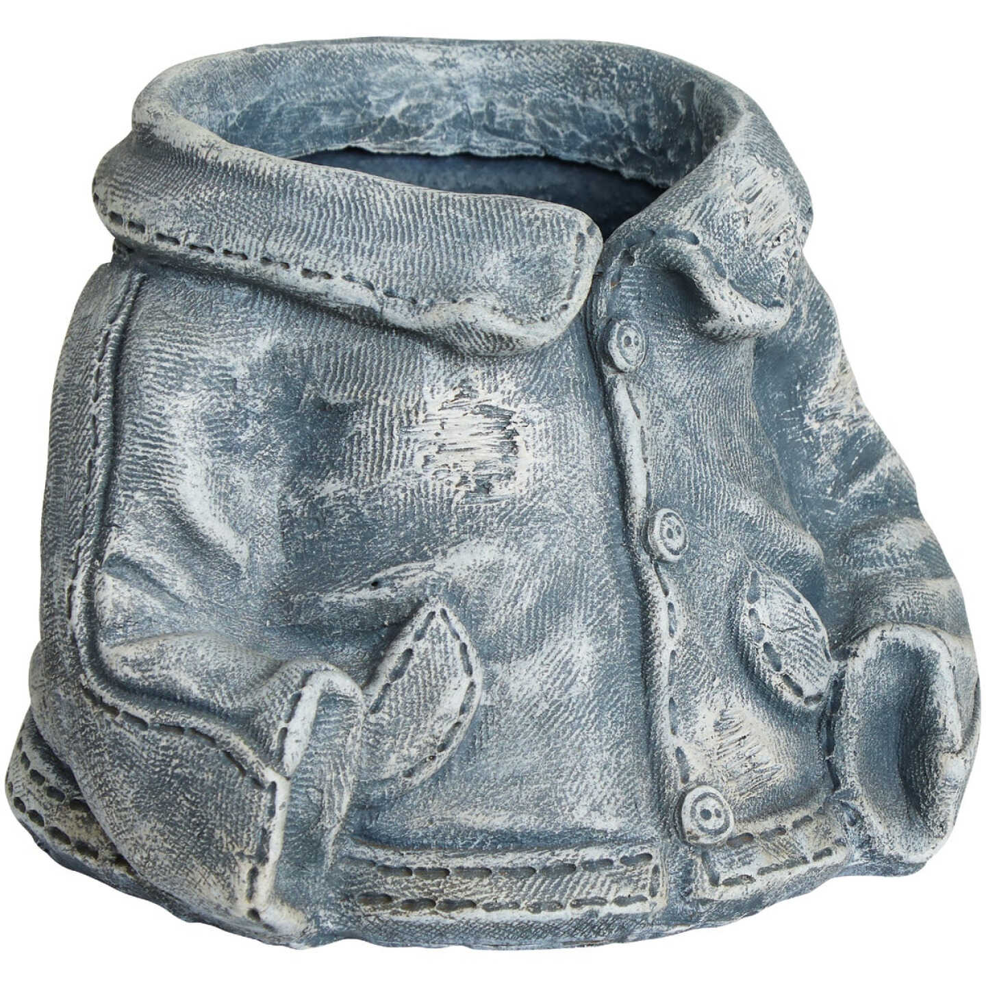 Outlet β Alpine 5.75 In. W. X 4.50 In. H. X 6.69 In. L. Polyresin Denim Gear Mini Planter 𧨠8 Outlet β Alpine 5.75 In. W. X 4.50 In. H. X 6.69 In. L. Polyresin Denim Gear Mini Planter 𧨠- Image 6