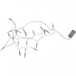 Hot Sale 🧨 Alpine Warm White 20-Bulb LED Icicle String Light Set 👏