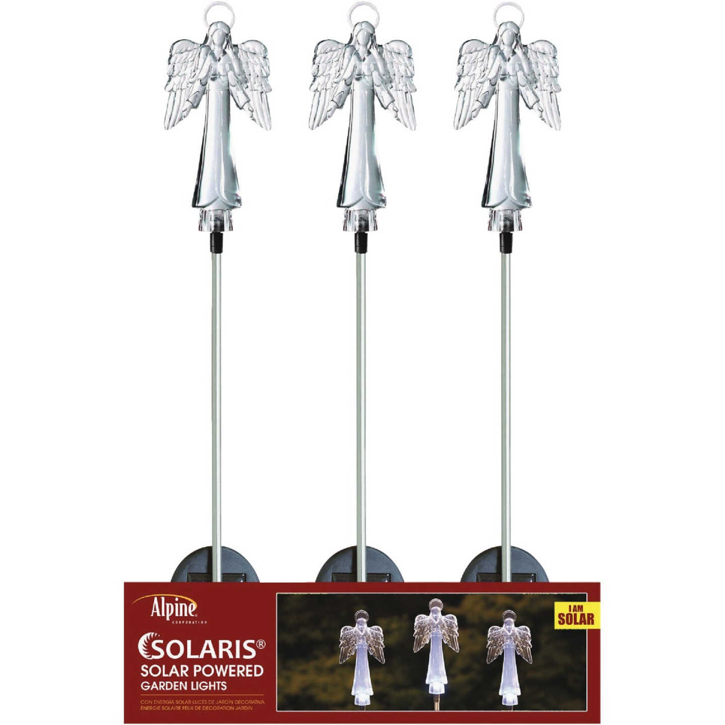 Best Sale π₯ Alpine Plastic Angel 34 In. H. Solar LED Stake Light β 5 Best Sale π₯ Alpine Plastic Angel 34 In. H. Solar LED Stake Light β - Image 3