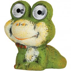 New 😉 Alpine 7 In. Solar Green Frog Statue With LED Eyes 🛒 -Alpine Online Shop ItemImage 867579 twtqgc86b4hm3ggtwnk56f