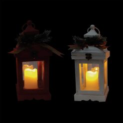 Outlet 💯 Alpine 5 In. W. X 14 In. H. X 5 In. L. LED White Or Red 🎄 Christmas Lantern Holiday Decoration 🔔 -Alpine Online Shop ItemImage 870209 mxfj4rt8g53pqkxbxnb4hsgp