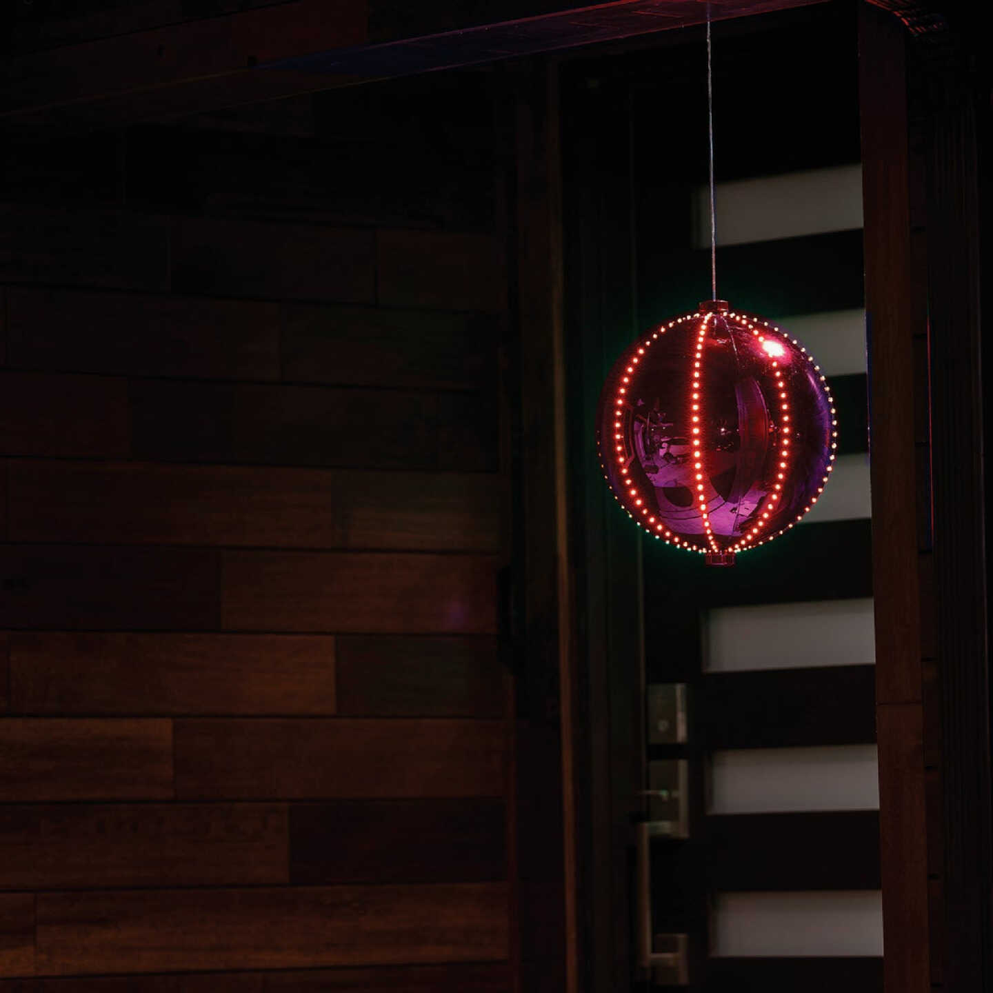 Brand new 💯 Alpine 13 In. LED 240-Bulb Red 🎅 Christmas Ball With Chasing LED Lights 🎁 4 Brand new 💯 Alpine 13 In. LED 240-Bulb Red 🎅 Christmas Ball With Chasing LED Lights 🎁 - Image 2