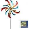 Discount 😀 Alpine Jeweled Colorful Metal Blade Windmill Spinner Garden Stake 💯 -Alpine Online Shop ItemImage 874739 q5xe0m dqj5kw v1n7z