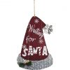 New 🥰 Alpine 1 In. W. X 28 In. H. X 15 In. L. Festive Hanging Santa Claus Hat Wood Wall Decoration 🛒 -Alpine Online Shop ItemImage 874818 nscnhjkgvwwq27f5tbcnp4