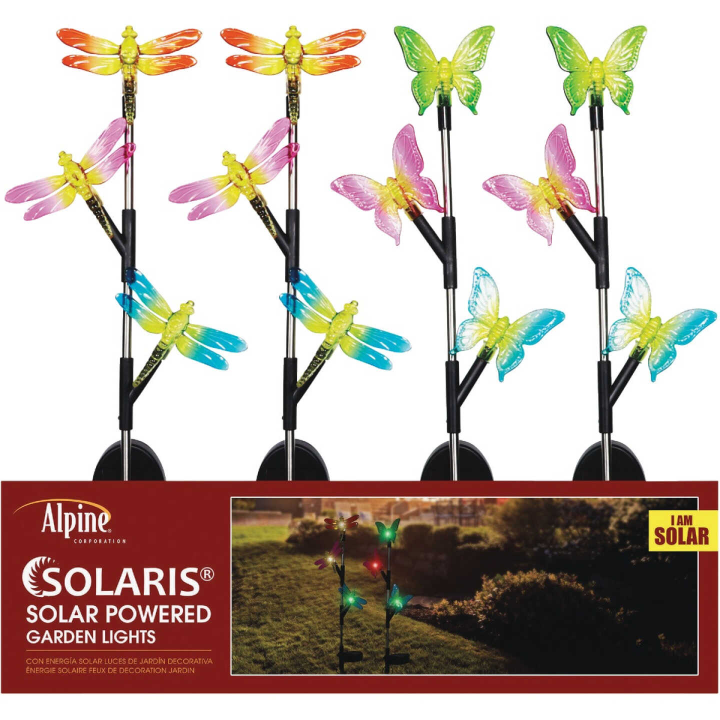 Flash Sale π― Alpine Plastic Triple Insect 32 In. H. Solar LED Stake Light π― 5 Flash Sale π― Alpine Plastic Triple Insect 32 In. H. Solar LED Stake Light π― - Image 3
