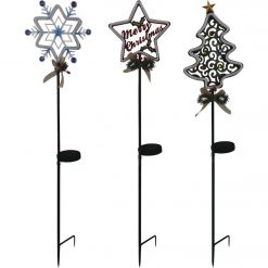 Buy ✔️ Alpine 30 In. LED Solar ❄ Christmas Garden Stake 🎉