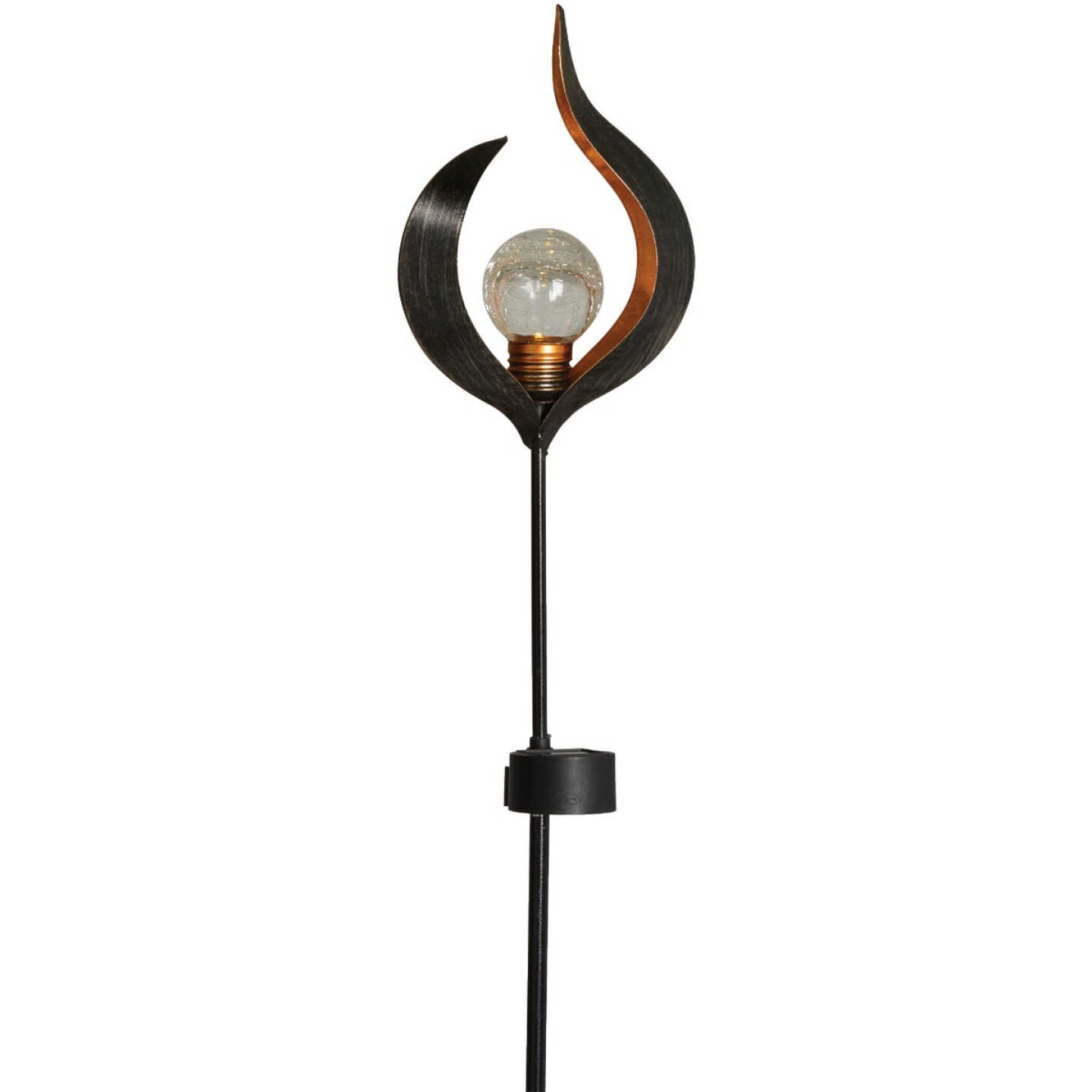 Cheap π Alpine Iron & Glass 22 In. H. Modern Silhouette Solar LED Stake Light β 8 Cheap π Alpine Iron & Glass 22 In. H. Modern Silhouette Solar LED Stake Light β - Image 6