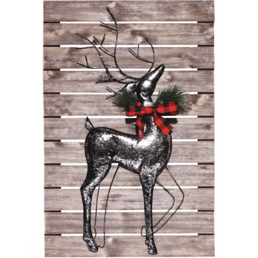 Deals π Alpine 2 In. W. X 24 In. H. X 15 In. L. Silver Metal Reindeer On Rustic Wood Wall Decoration π 2 Deals π Alpine 2 In. W. X 24 In. H. X 15 In. L. Silver Metal Reindeer On Rustic Wood Wall Decoration π -Alpine Online Shop ItemImage 883960 f7nkpkck6nqwxvxfmfr68rv