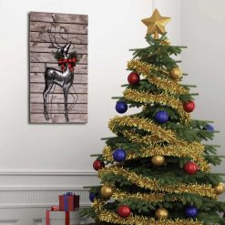 Deals 👍 Alpine 2 In. W. X 24 In. H. X 15 In. L. Silver Metal Reindeer On Rustic Wood Wall Decoration 🌟 -Alpine Online Shop ItemImage 883960 h668tx27hq6bgsgk45x3kbk4