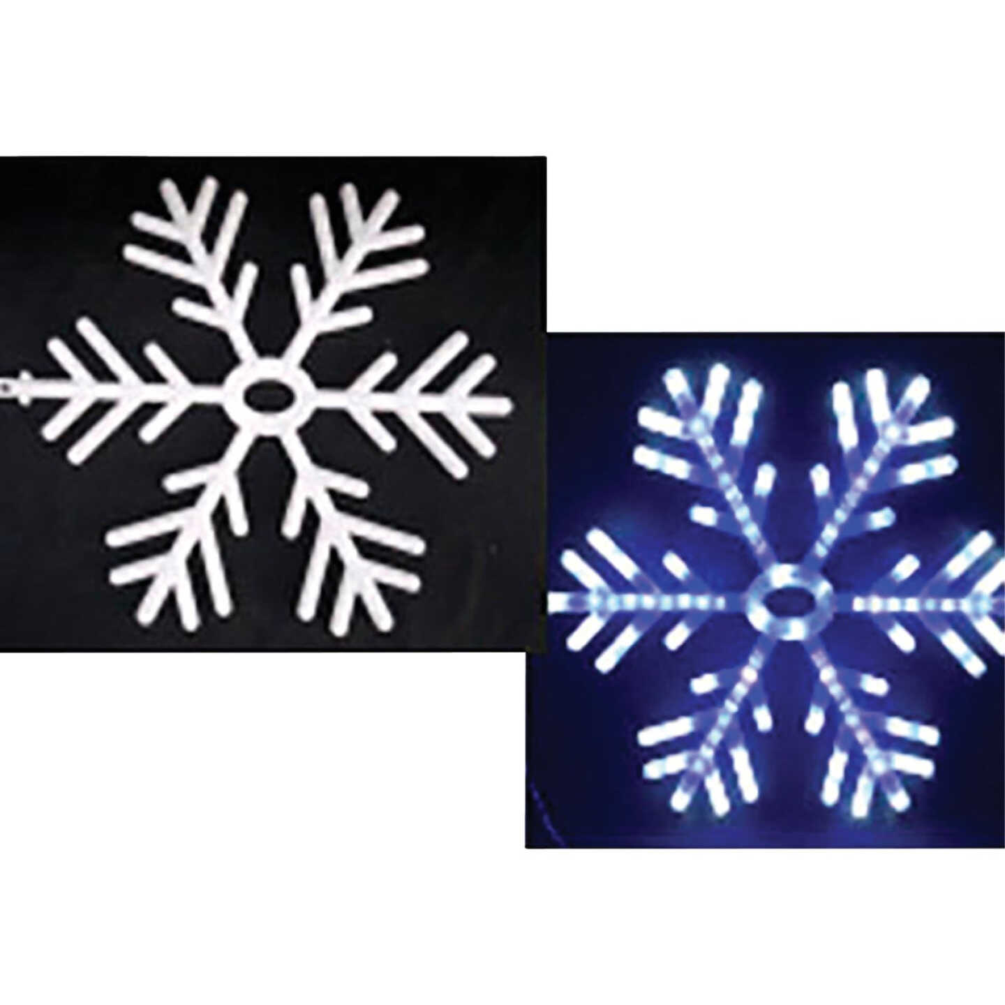 Buy β Alpine 25 In. Blue & Cool White LED Snowflake Lighted Decoration π 3 Buy β Alpine 25 In. Blue & Cool White LED Snowflake Lighted Decoration π