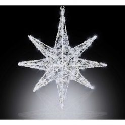 Buy 🎉 Alpine 24 In. Cool White LED 3D ❄ Christmas Star Lighted Decoration 🎁 -Alpine Online Shop ItemImage 890209 kf5rc9933h4mm8q58sqxwmq