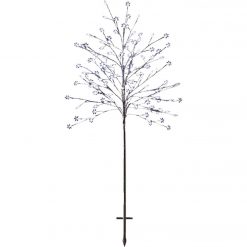 Cheap ✔️ Alpine Frosty 🎄 Christmas Tree With Snowflake LED Lights 🔥