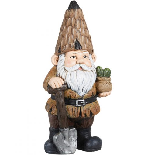 Best Sale ❤️ Alpine 16 In. H. MGO Gnome With Shovel & Plants Statue ✔️ -Alpine Online Shop ItemImage 897196 7487sjkk2pxrwvmrjv4hfghb