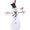 Top 10 💯 Alpine 86 In. Cool White LED Mesh Cloth Snowman Lighted Decoration ✨