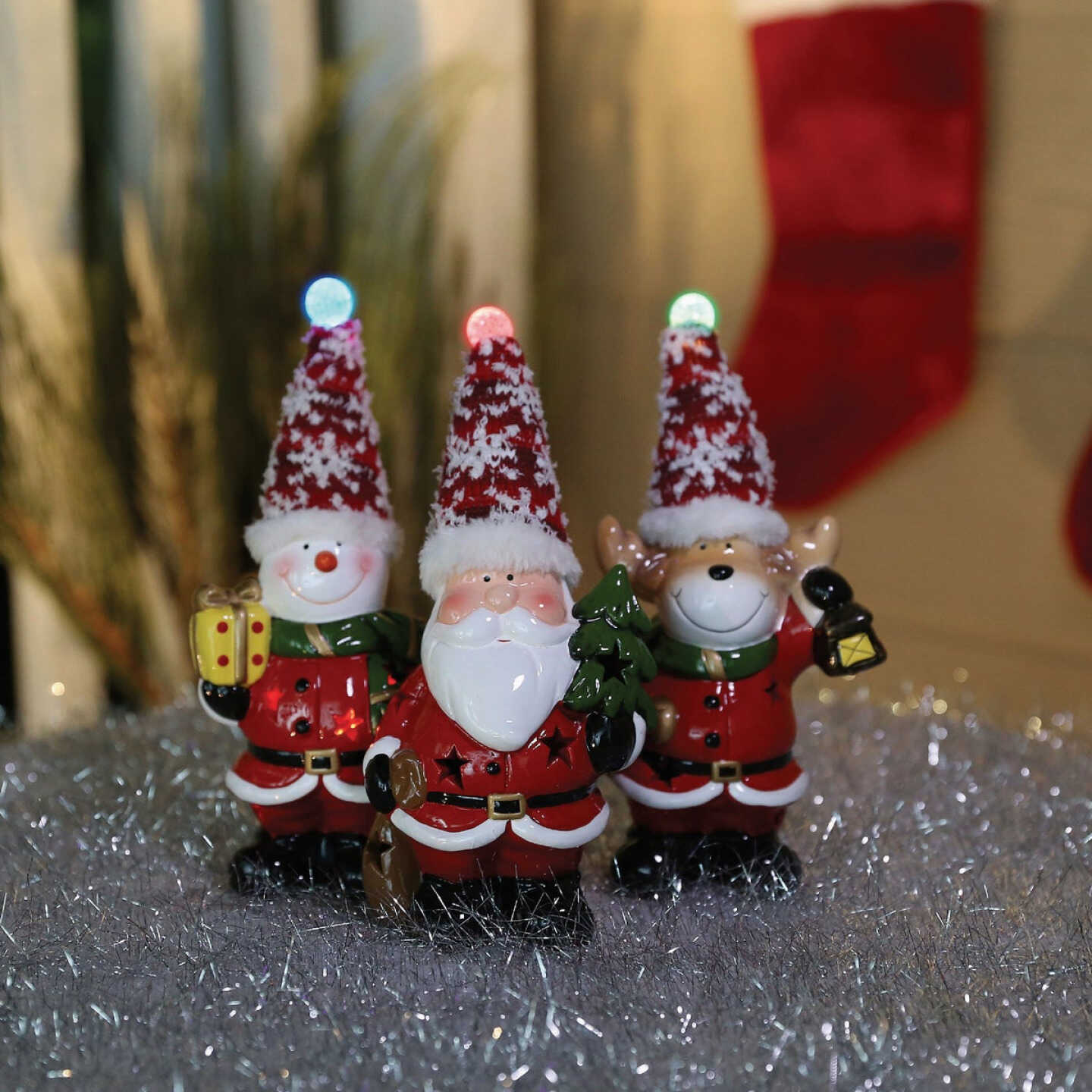 Cheap π€© Alpine 9 In. H. Color Changing LED Holiday Figure 𧨠4 Cheap π€© Alpine 9 In. H. Color Changing LED Holiday Figure 𧨠- Image 2