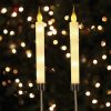 Best reviews of 🎁 Alpine 40 In. LED Solar White Candle Holiday Garden Stake ⌛