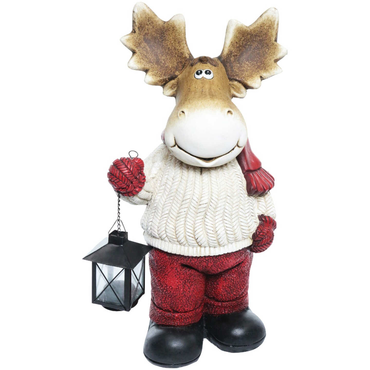 Top 10 π Alpine 10 In. H. Holiday Moose In White Sweater With Lantern π 3 Top 10 π Alpine 10 In. H. Holiday Moose In White Sweater With Lantern π