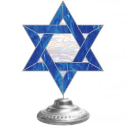 Top 10 💯 Alpine 14 In. Blue LED Star Of David Tabletop Holiday Decoration With Silver Base 🧨
