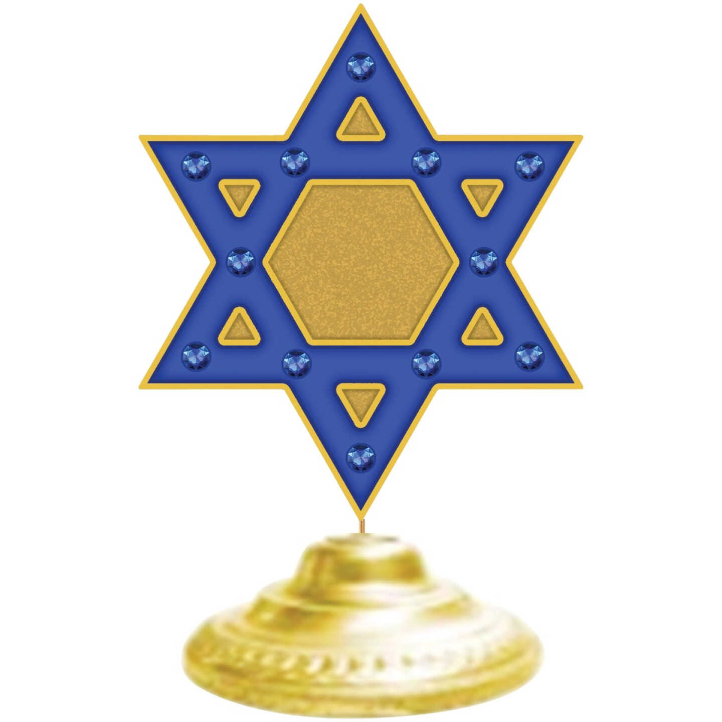 Deals π Alpine 14 In. Blue LED Star Of David Tabletop Holiday Decoration With Gold Base β€οΈ 3 Deals π Alpine 14 In. Blue LED Star Of David Tabletop Holiday Decoration With Gold Base β€οΈ