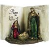 Hot Sale 🎁 Alpine 7 In. Polystone Peace On Earth Nativity Scene Book Statue ❤️ -Alpine Online Shop ItemImage 967301 w4gb8srb78shx7k4wp5mggfn